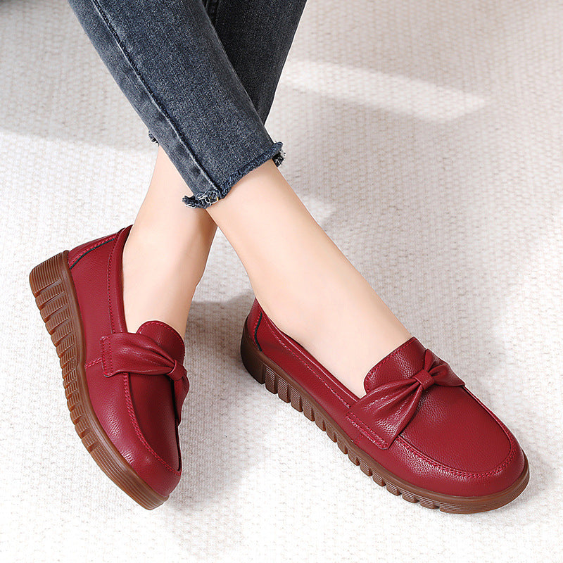 Elegante und bequeme Andrea Serena Slipper aus Leder
