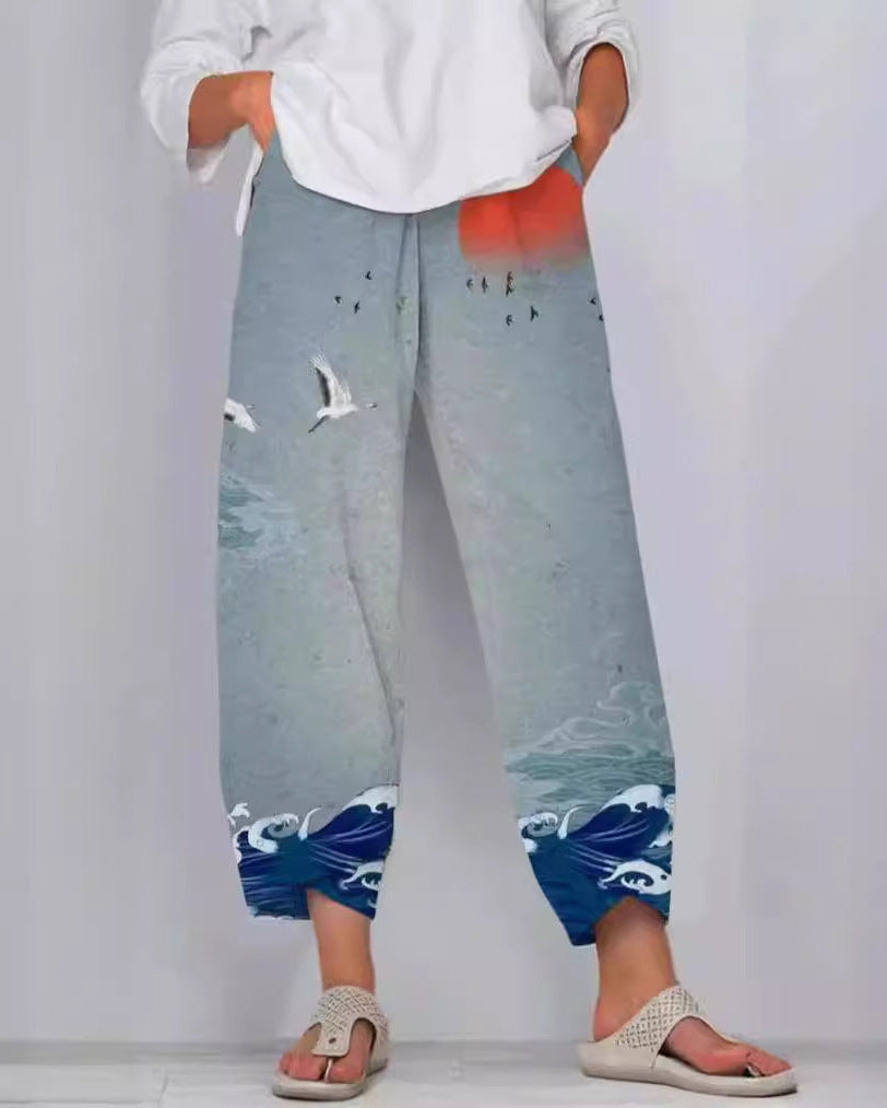 Artful Linen Andrea Serena 3D-Musterhose