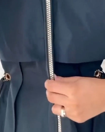 Andrea's™ | Jacke Trenchcoat Mit Kapuzen Merkmal