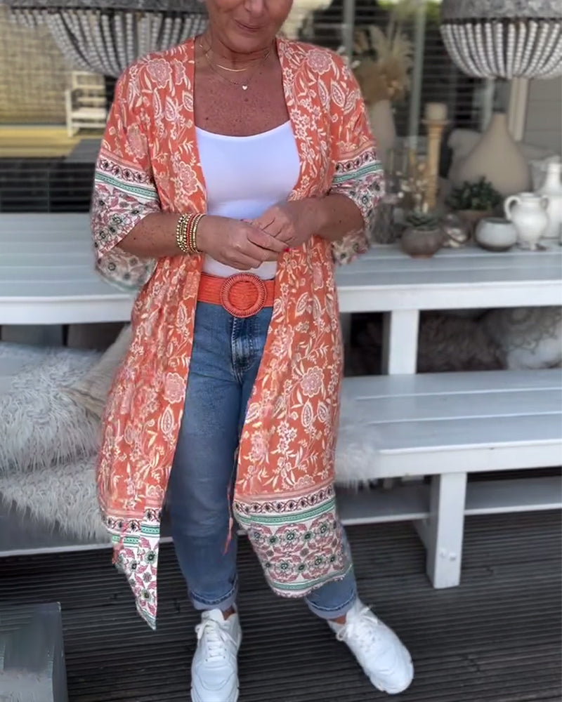 Andrea's™ | Modischer bedruckter urlaubs-strandmantel