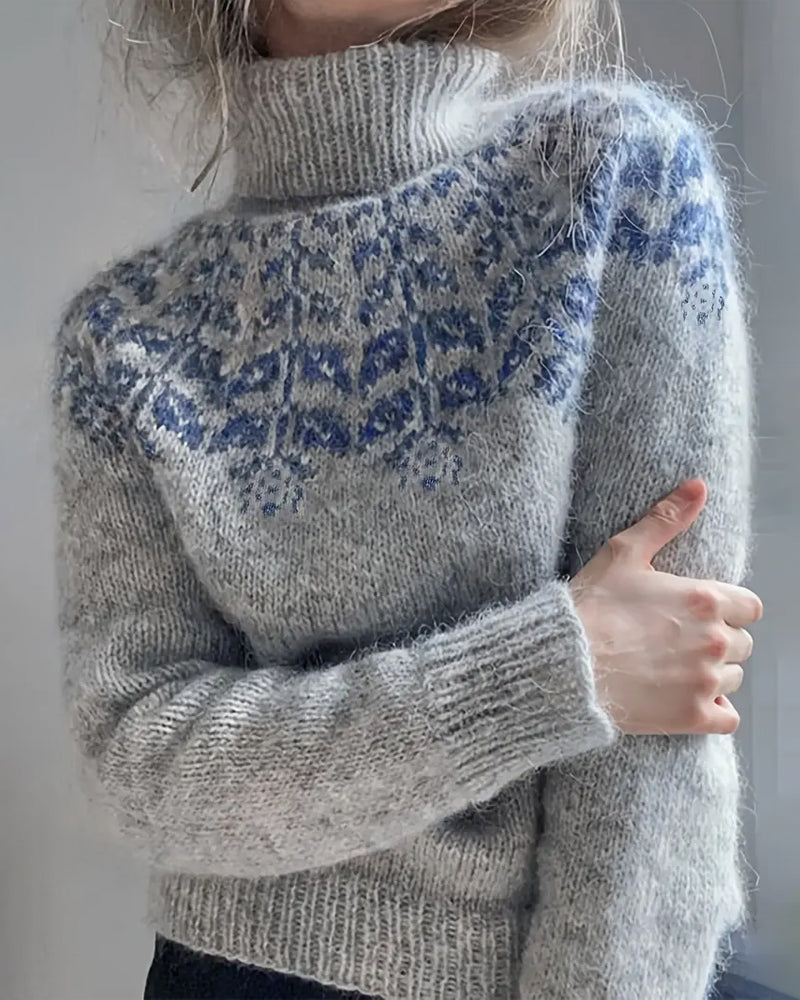 Andrea's™ | modischer Rollkragenpullover im lässigen Stil