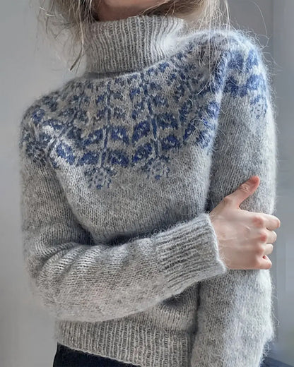 Andrea's™ | modischer Rollkragenpullover im lässigen Stil