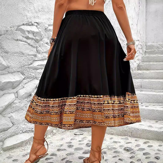 Boho-A-Linien-Maxirock von Andrea Serena