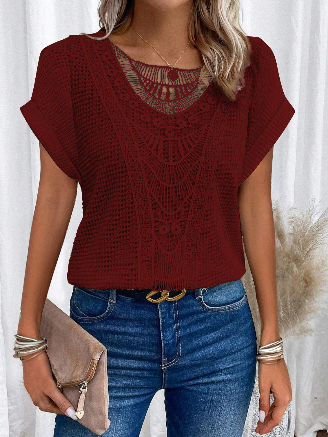 Andrea's™ | Stylisches Sommer-T-Shirt mit kurzen Ärmeln