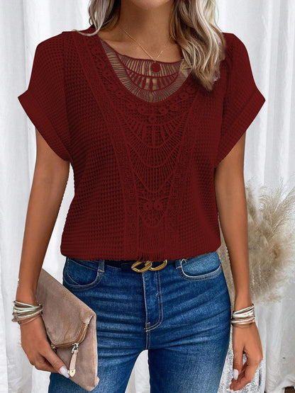 Andrea's™ | Stylisches Sommer-T-Shirt mit kurzen Ärmeln