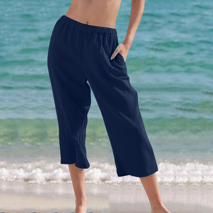 Andrea's™ | Faltenhose für den Sommer mit lockerem Schnitt