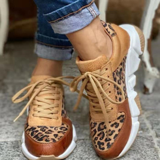 Andrea's™ | Plateau-Freizeitschuhe mit niedrigem Schnitt