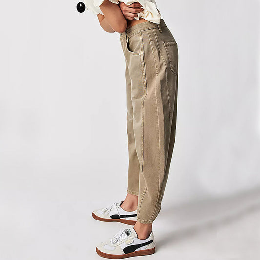 Andrea's™ | Lockere High-Waist-Cargohose