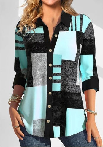 Andrea's™ | 3D-gedrucktes Langarmshirt