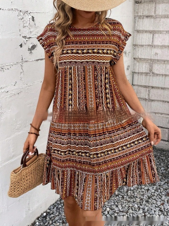 Boho-Patchwork-Sommerkleid von Andrea Serena