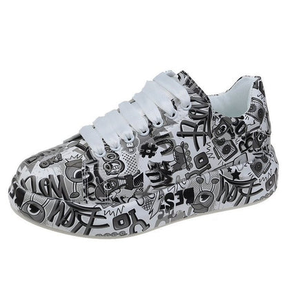Andrea's™ | Trendige Damen-Sneaker im Graffiti-Look