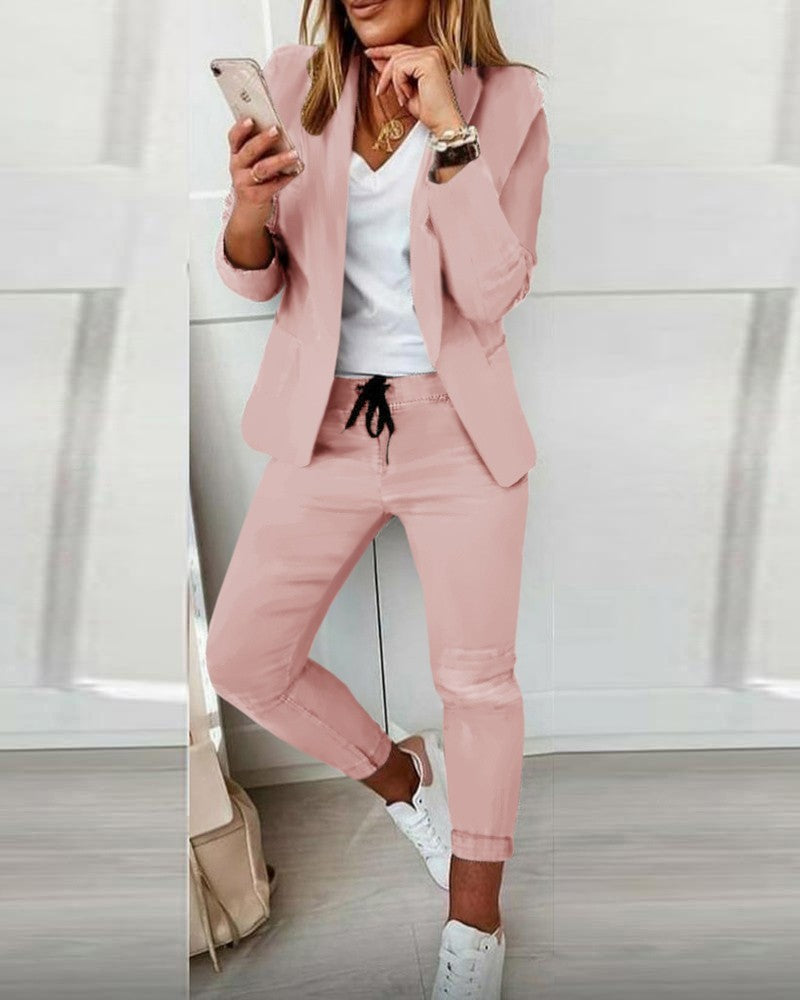 Andrea's™ | Zweiteiliger blazer anzug set