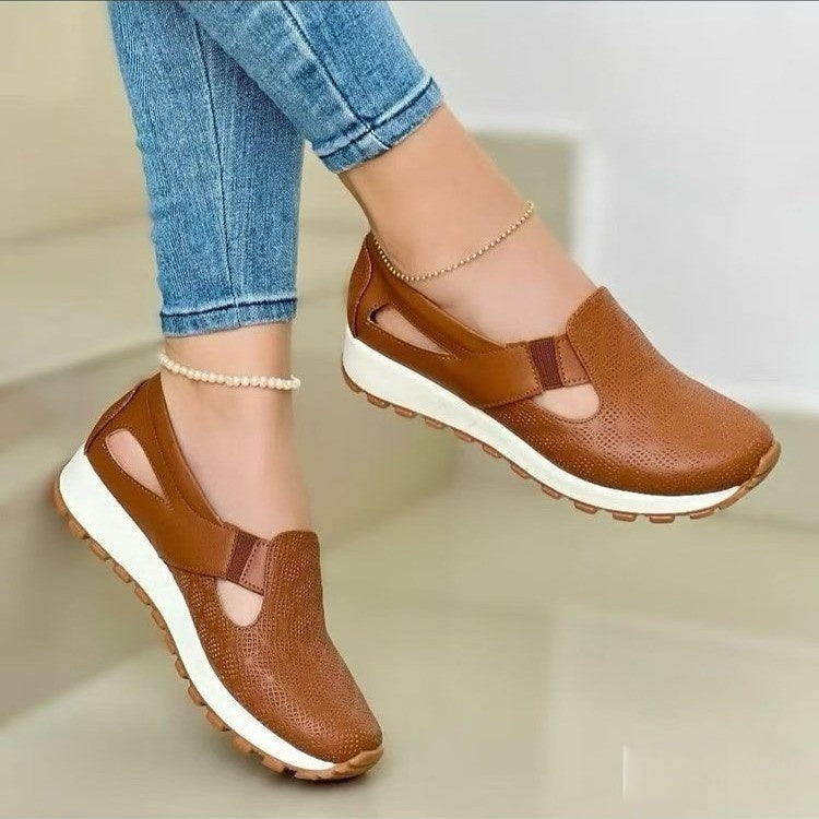 Vielseitige Andrea Serena Chunky Slip-On Freizeitschuhe