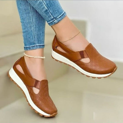 Vielseitige Andrea Serena Chunky Slip-On Freizeitschuhe