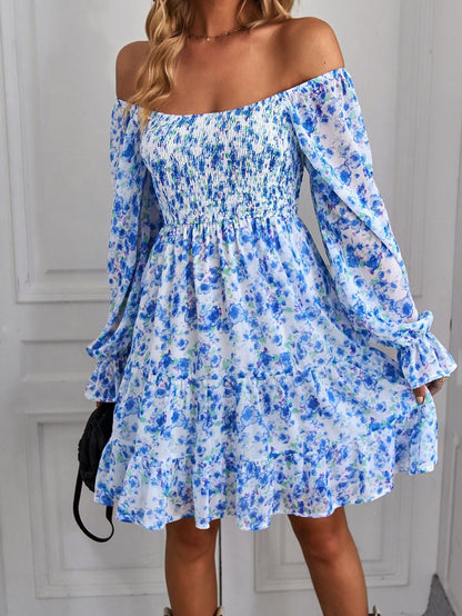 Boho-Kleid mit Blumenmuster von Andrea Serena
