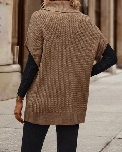 Andrea's™ | Komfortabler Pullover mit hohem Kragen