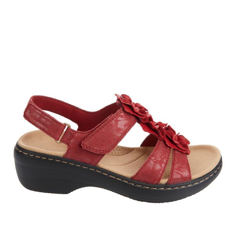 Floral Comfort Andrea Serena Keilsandalen