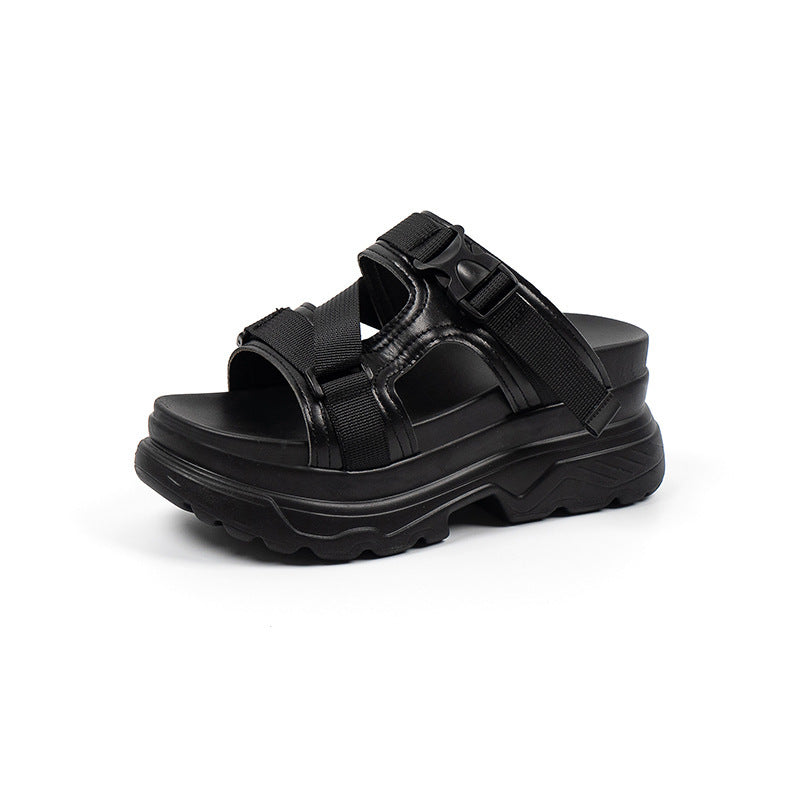 Andrea's™ | Trendige Plateausandalen mit Schnalle