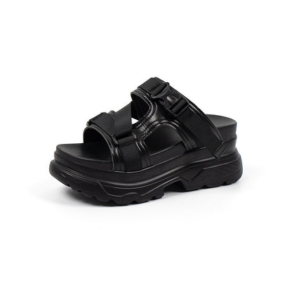 Andrea's™ | Trendige Plateausandalen mit Schnalle