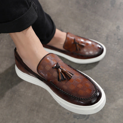 Vielseitige Andrea Serena Herren-Slipper mit Quasten