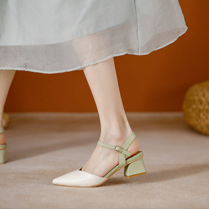 Elegante Pumps mit Blockabsatz von Andrea Serena