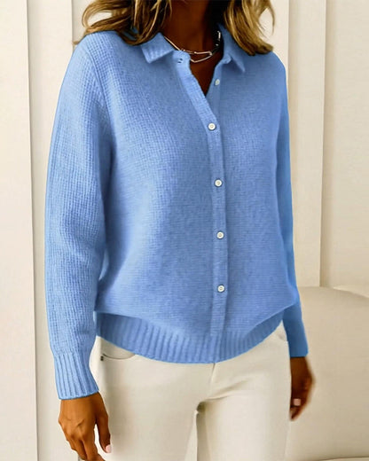 Andrea's™ | Strickjacke Mode Reversknopf