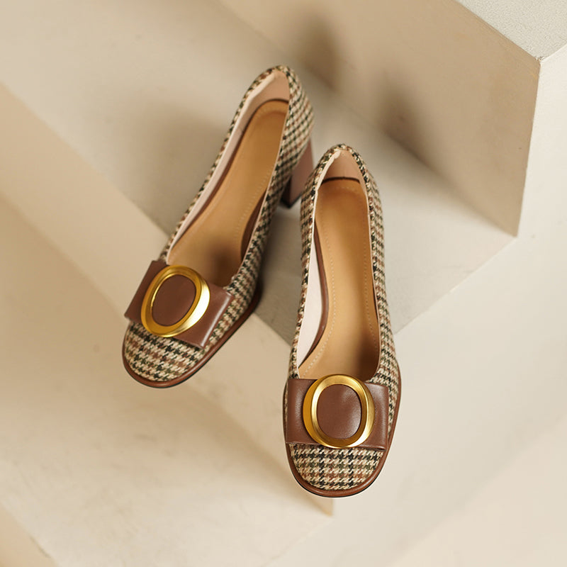 Elegante Metal Heels mit Schleife von Andrea Serena