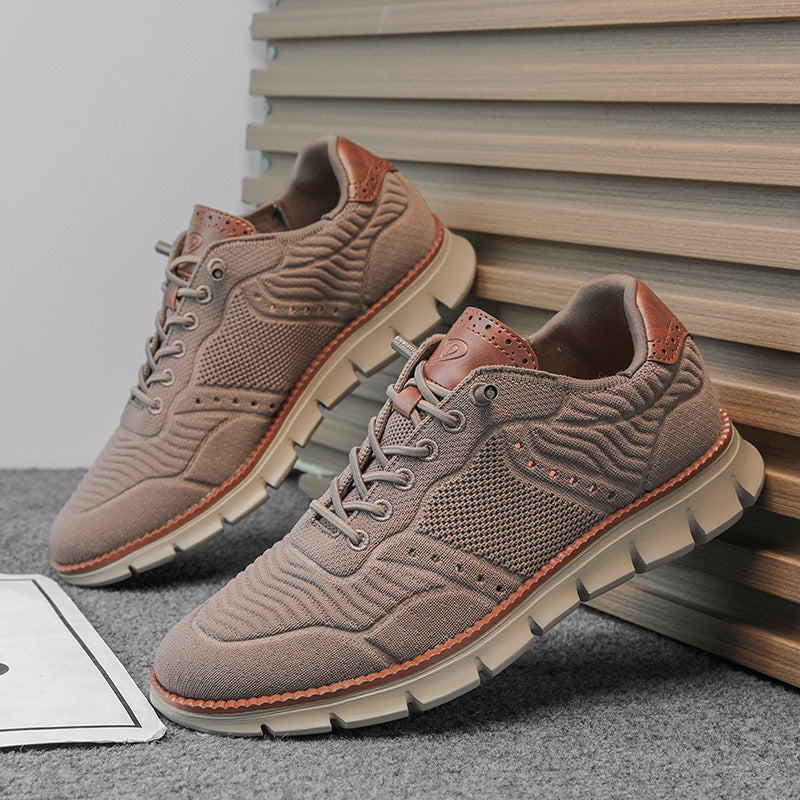 Atmungsaktive Andrea Serena Mesh-Sneaker für Herren