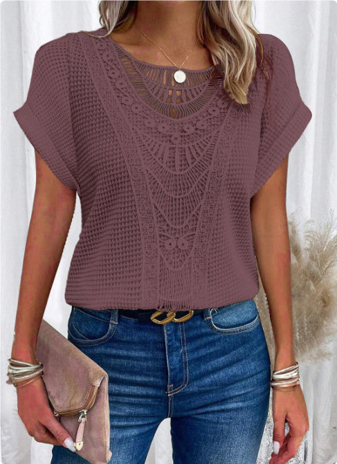 Andrea's™ | Stylisches Sommer-T-Shirt mit kurzen Ärmeln