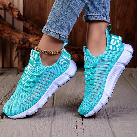 Atmungsaktive Andrea Serena Laufschuhe aus Mesh
