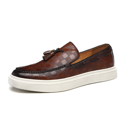Vielseitige Andrea Serena Herren-Slipper mit Quasten
