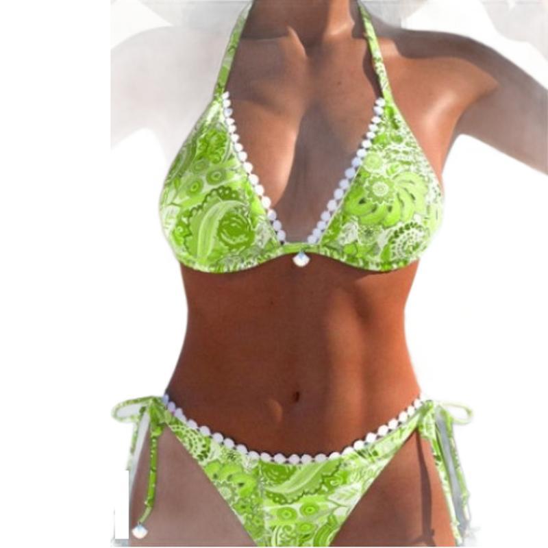 Bikini mit lebendigem Print von Andrea Serena