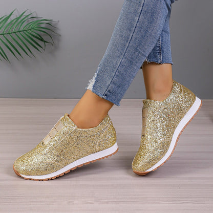 Andrea's™ | Modische Slip-On-Freizeitschuhe mit runder Kappe