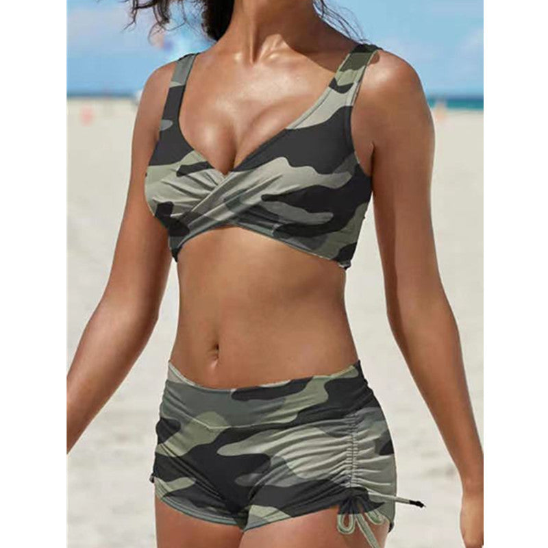 Schickes Bikini-Set mit hohem Bund von Andrea Serena