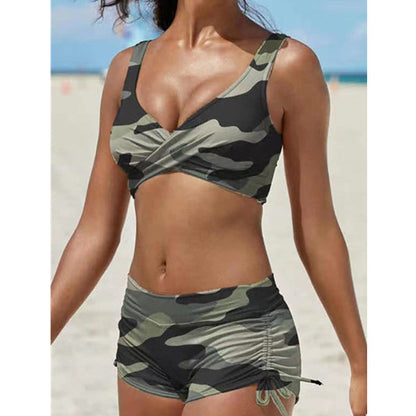 Schickes Bikini-Set mit hohem Bund von Andrea Serena