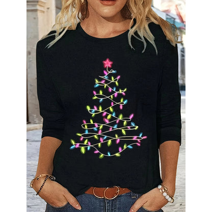 Andrea’s™ | Frohe Weihnachten Schwarze Pullover
