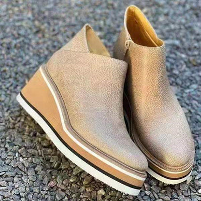 Andrea's™ | Flache Schuhe mit seitlichem Reißverschluss