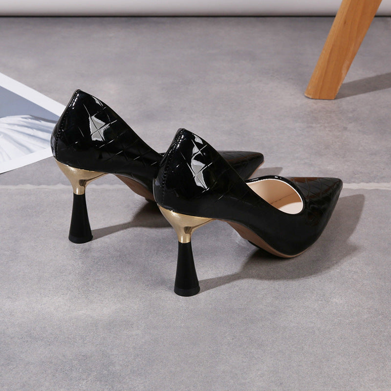 Elegante spitze High Heels von Andrea Serena