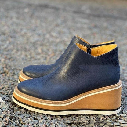 Andrea's™ | Flache Schuhe mit seitlichem Reißverschluss
