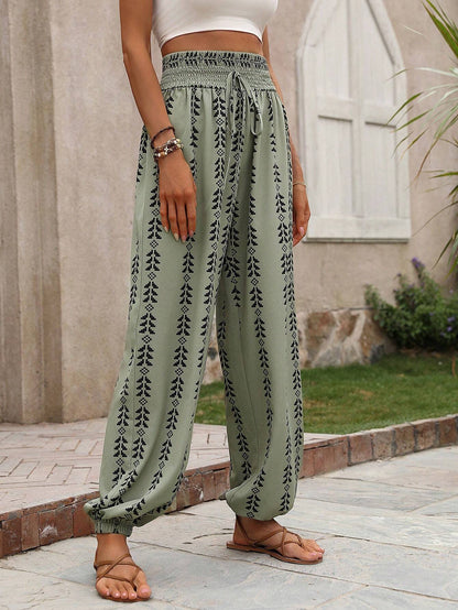 Boho-Hose mit weitem Bein von Andrea Serena