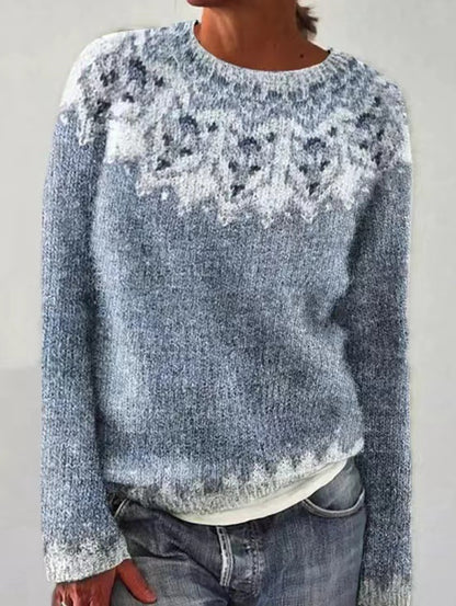 Andrea’s™ | Pullover mit Winterstrickmuster