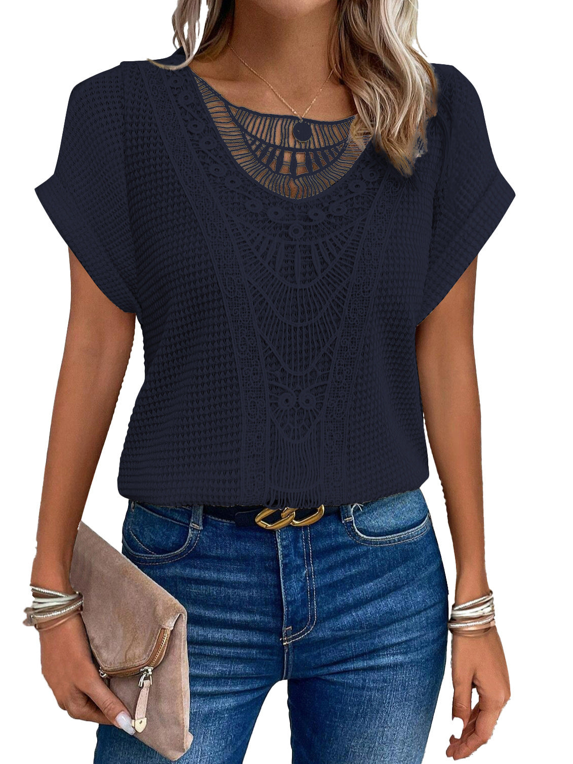 Andrea's™ | Stylisches Sommer-T-Shirt mit kurzen Ärmeln