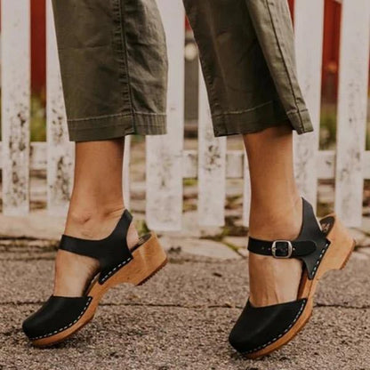 Andrea's™ | Damen-Plateausandalen mit geschlossenem Zehenbereich