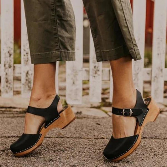 Andrea's™ | Damen-Plateausandalen mit geschlossenem Zehenbereich