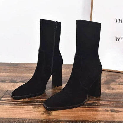 Andrea's™ | Stiefel mit Blockabsatz