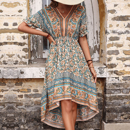 Vintage-Kleid mit Blumenmuster von Andrea Serena für den Sommer